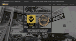 Desktop Screenshot of hanip-automobiles.com